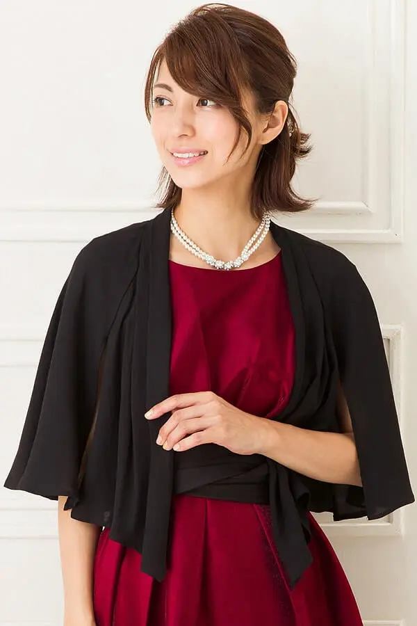 レオナール　ボレロ　七分袖　38 レオナール ボレロ 七分袖 38