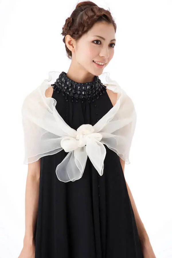 パーティドレス　ボレロ　ルーデルー Rew de Rew パーティドレス・ボレロ付き べき