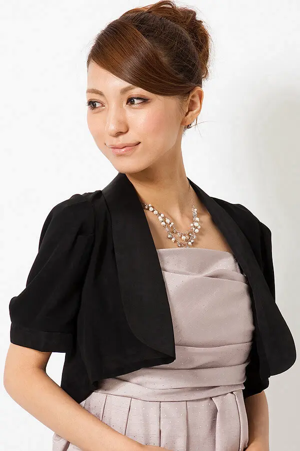 七分袖黒ボレロ | Dorrydoll | Cx-1358 | 結婚式パーティーのレンタル