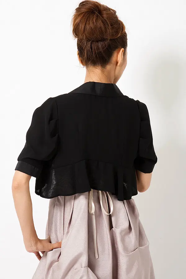 七分袖黒ボレロ | Dorrydoll | Cx-1358 | 結婚式パーティーの