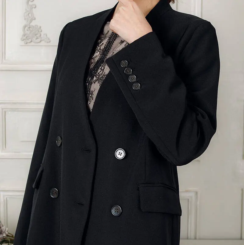 23AW✨ベイジ RIVOLI ダブルジャケット 金ボタン 綿 Nude 6 楽天市場】[RASW]【送料無料】ウールミックスダブルジャケット