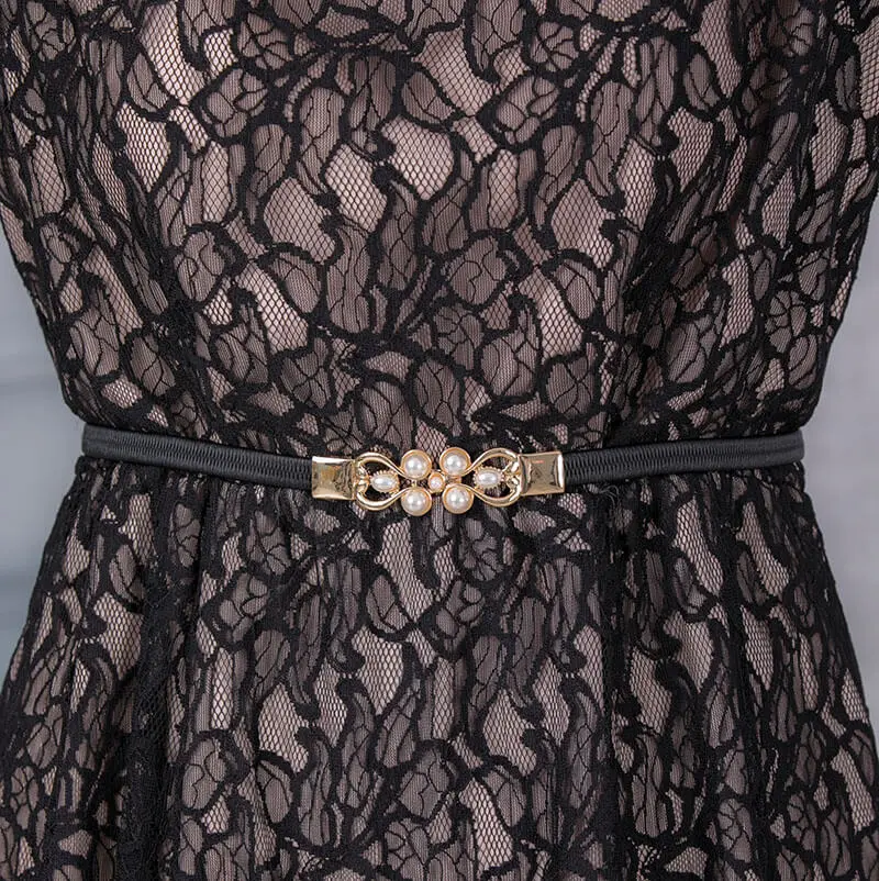 ブラックのフレアスリーブボレロジャケット | Dorrydoll | C-4031