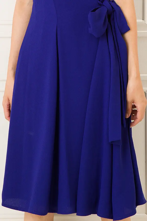 ウエストリボンネイビーワンピース | LACOUPE | LL | 結婚式パーティー