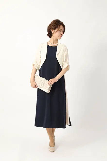 新品　タグ付　未使用　グレースクラス　ラインバイカラードレス　結婚式　M ラインバイカラードレス / GRACE CONTINENTAL | GRACE