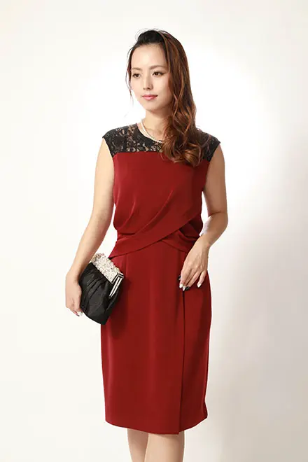 最終値下げです‼️ワインレッド スパンコール タイトドレス 2024082514241678809_5.jpg