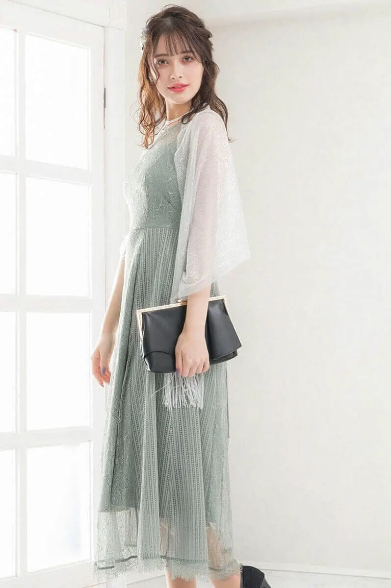 MARINE ストライプ 長袖ドレス MARINE ストライプ 長袖ドレス マルチストライプ シャツドレス