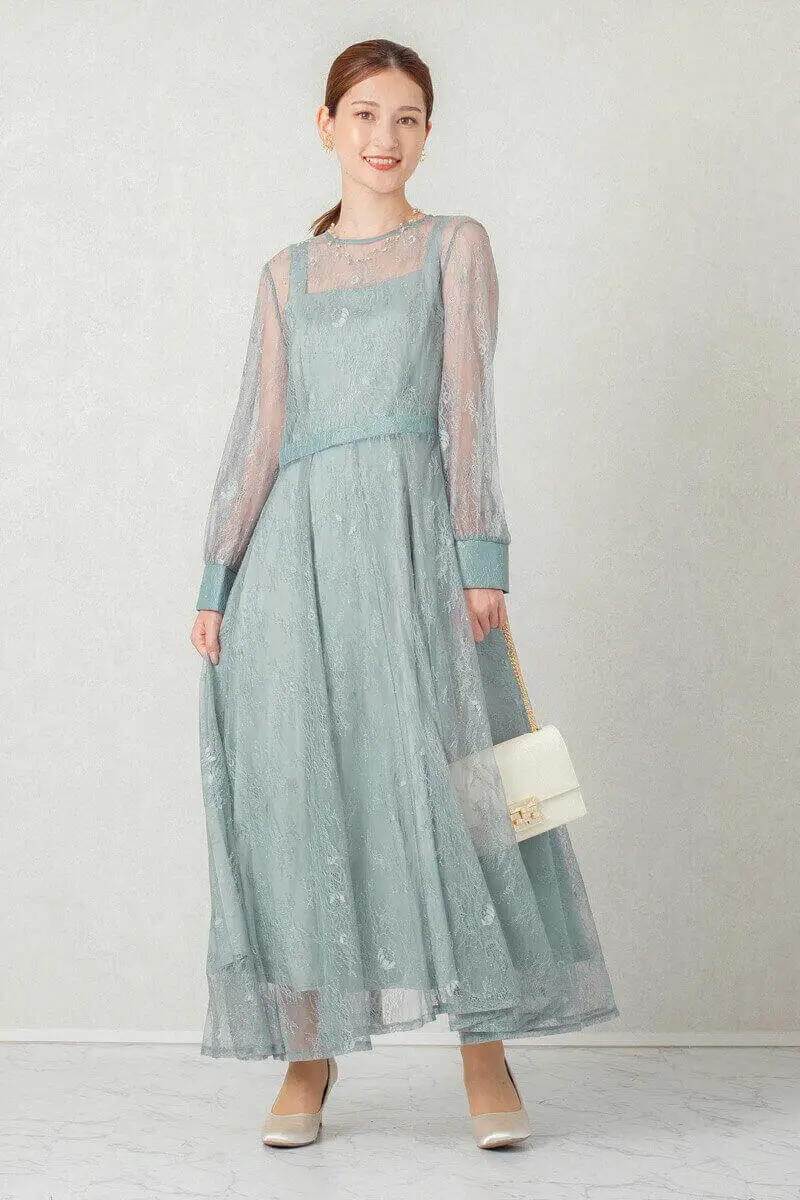 andor onlie MARGA 2WAYビコロールティアードドレス 2WAY BICOLOR TIERED DRESS – ANDOR ONLINE