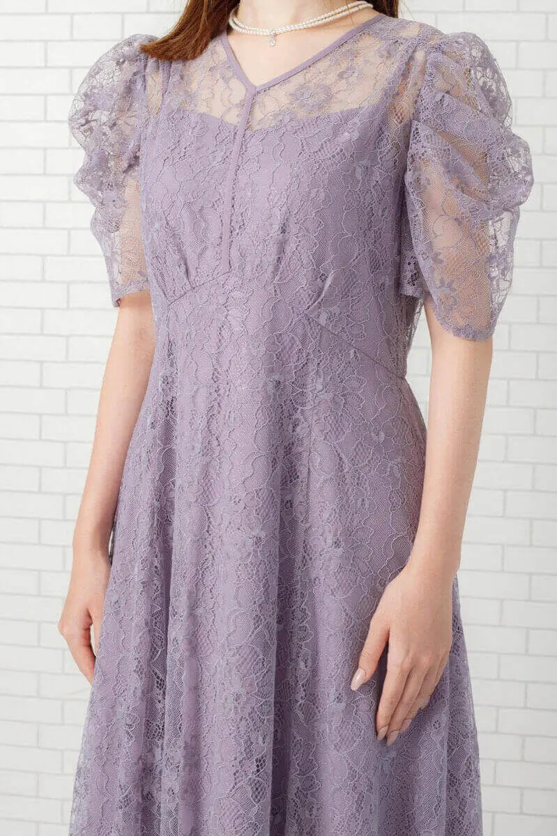 結婚式 お呼ばれパーティードレス M ラベンダー 結婚式に紫・ラベンダードレスはNG？マナー＆おすすめコーデ集