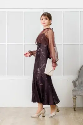 パープル(紫)のドレスレンタル｜結婚式パーティーのドレスレンタルは