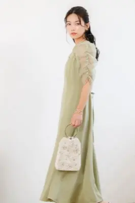 Dorry Doll 結婚式　二次会　パーティードレス　お呼ばれ　グリーン グリーン(緑)のレンタルドレス｜結婚式パーティーのレンタル