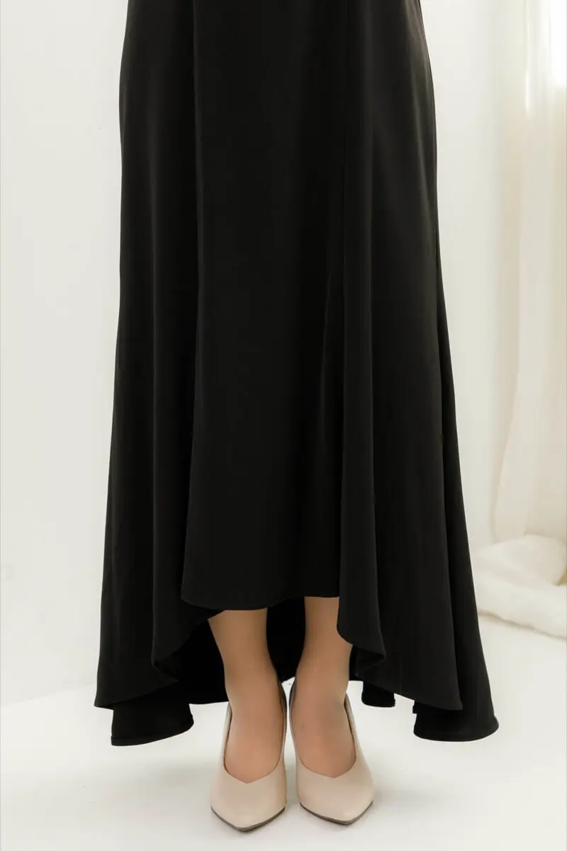 ブラックのボレロ付きフィッシュテールドレス | Dorry doll | M | 結婚