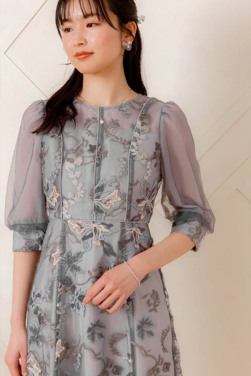 新品rosy monster bouquet bicolor knitグレージュ 新品rosy monster bouquet bicolor knit