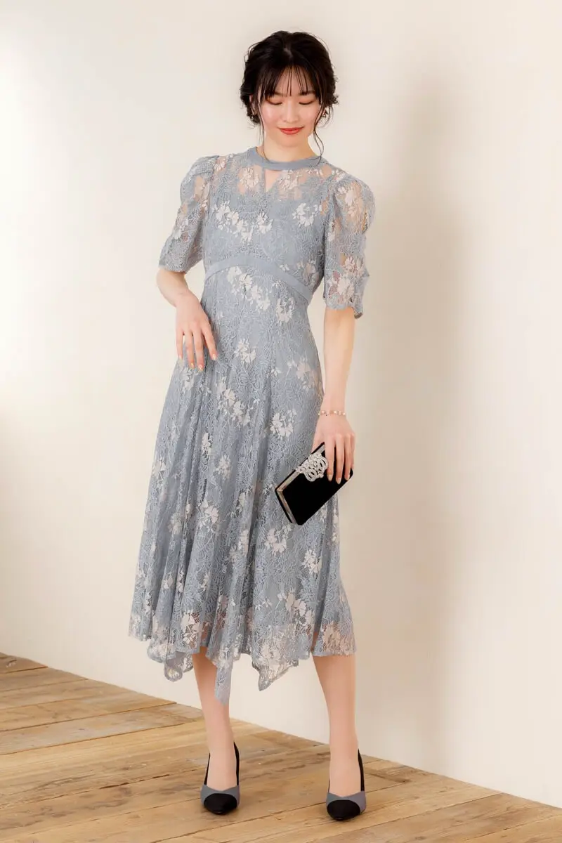 リーフレースデザインドレス Dorry Doll ドレス リーフレースデザインドレス : ZOZOTOWN