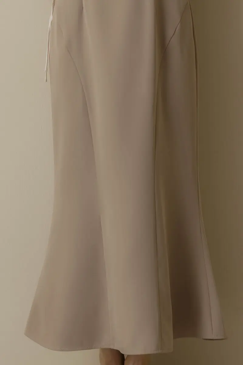 ベージュのチュールトップスセットドレス | ANDRESD | M | 結婚