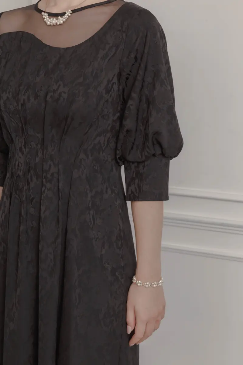 LE'RURE ブラック パーティドレス Mサイズ Dorry Doll LE'RUREブラック パーティードレス M