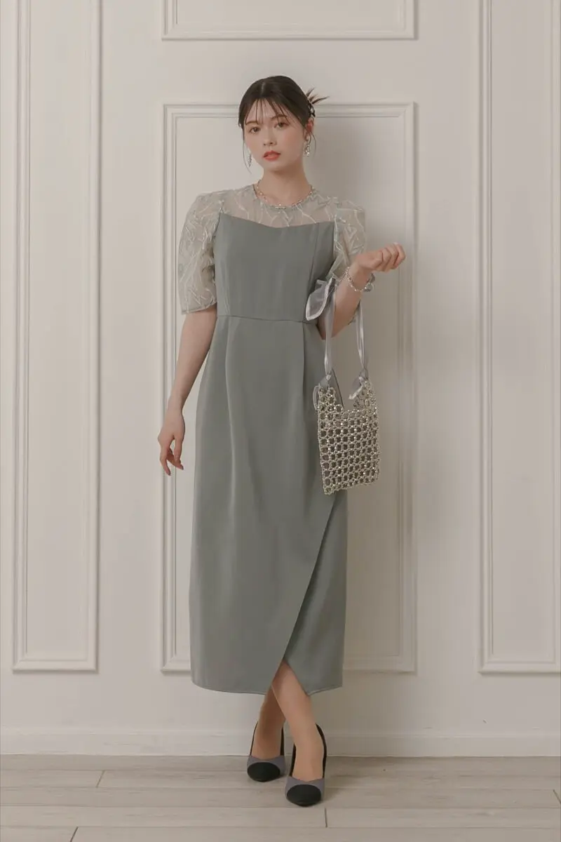 送りついでセール9/25まで【完売商品】FRAYI.Dノースリーブラップドレス FREAK'S STORE（フリークスストア） ノースリーブワンピース フリ