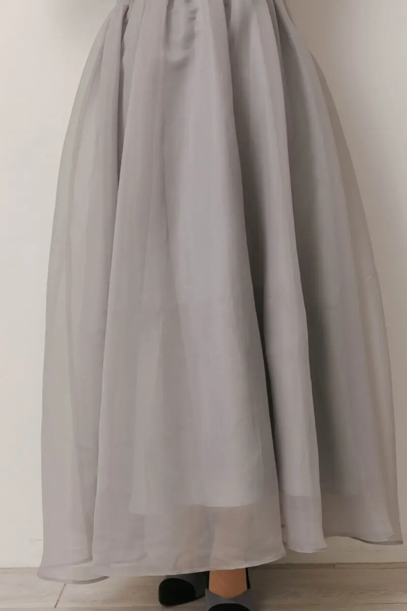 グレーのフリンジフェアリードレス | Dorry doll | M | 結婚式