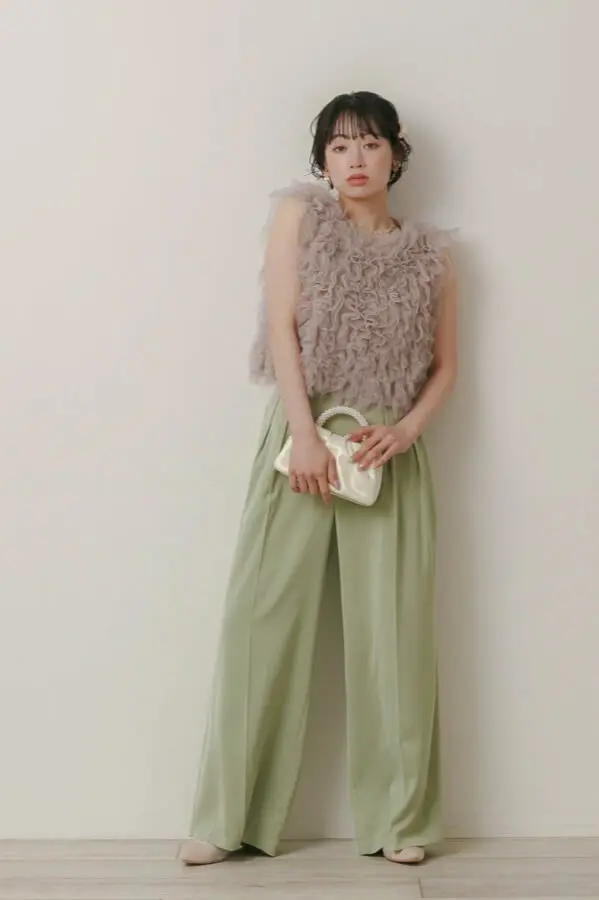 Dorry Doll 結婚式　二次会　パーティードレス　お呼ばれ　グリーン Dorry Doll パーティードレス 結婚式 服装 ロング フォーマル