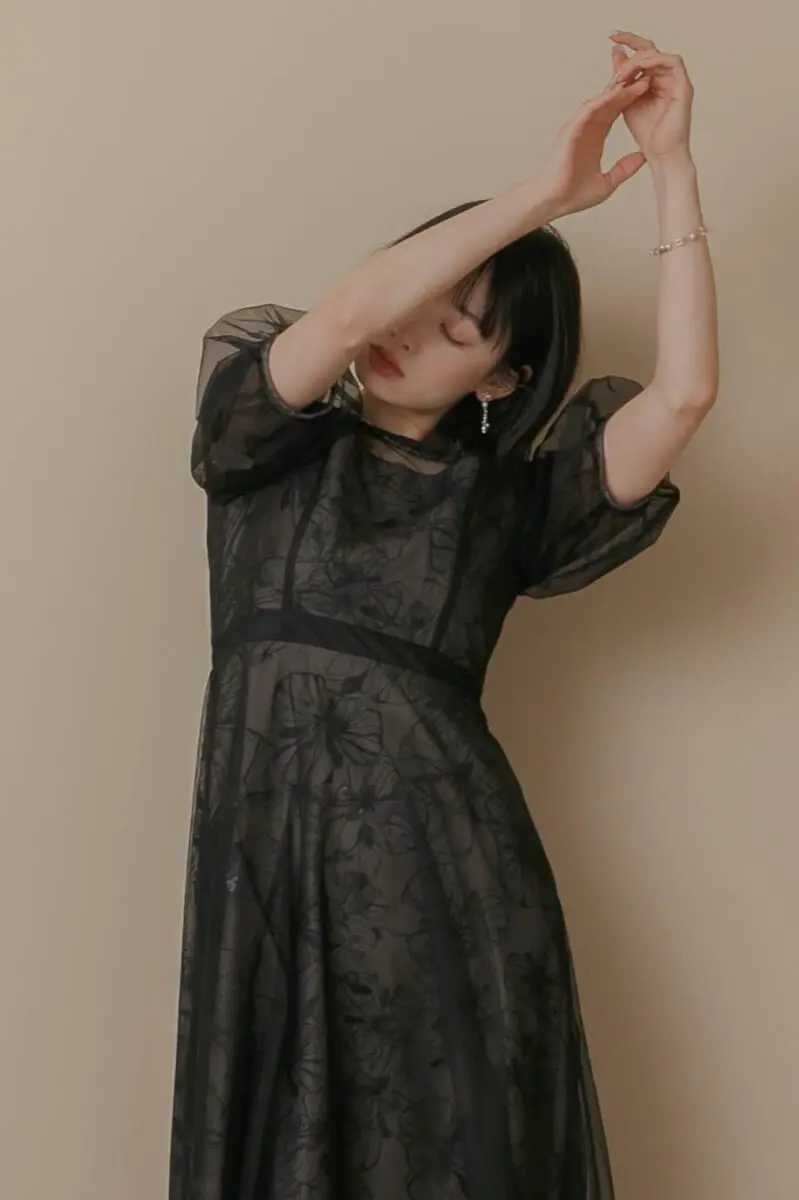 masaco teranishi チュールレースオールインワン Dress | Masaco Teranishi