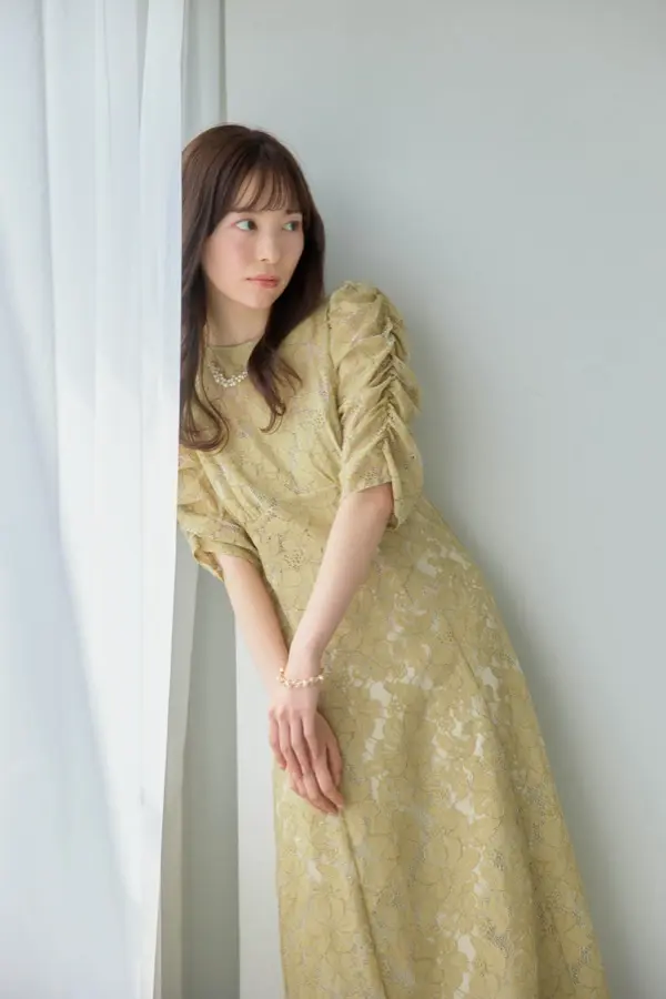イエロー(黄)のレンタルドレス｜結婚式パーティーのレンタル
