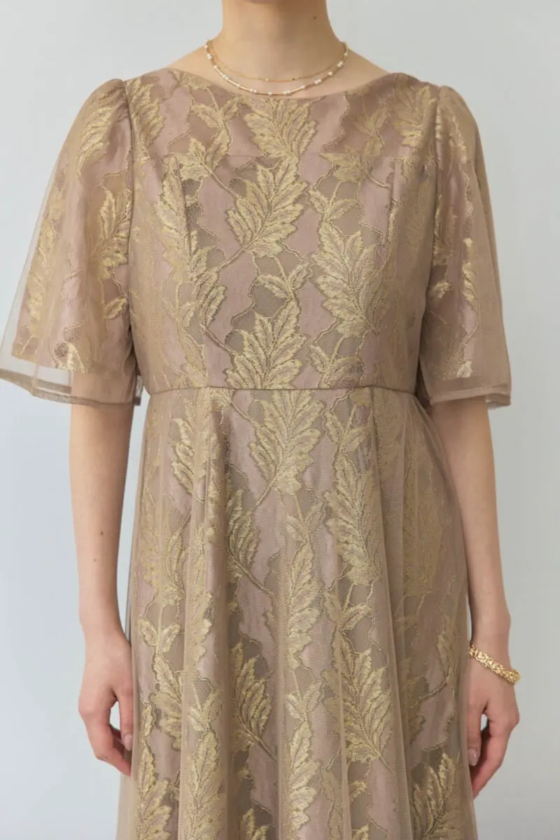 ピンクのラメジャガードドレス | Dorry doll | M | 結婚式パーティーの