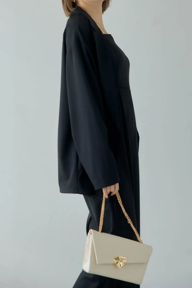 ブラックのジャケット付きオールインワン | et.UNiVER | M | 結婚式