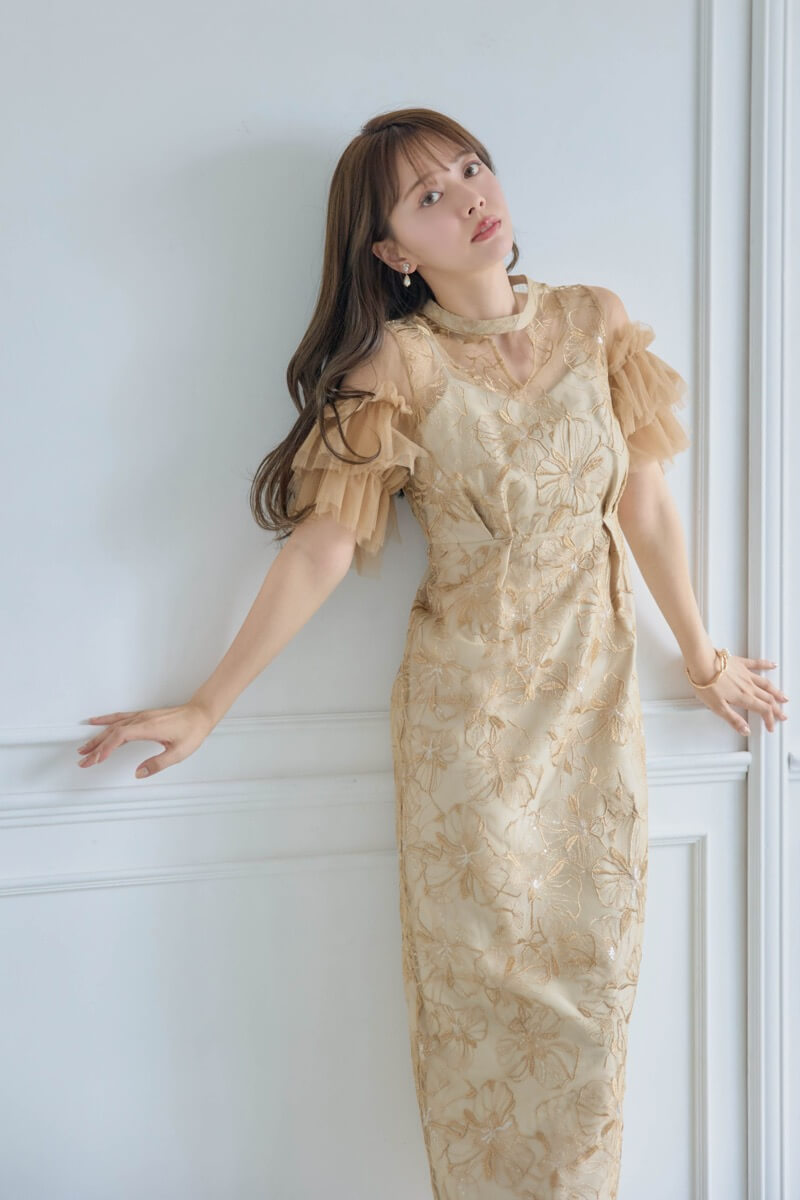 andress スパンコールドレス キラキラスパンコールドレス / kirakira spangle dress（ドレス