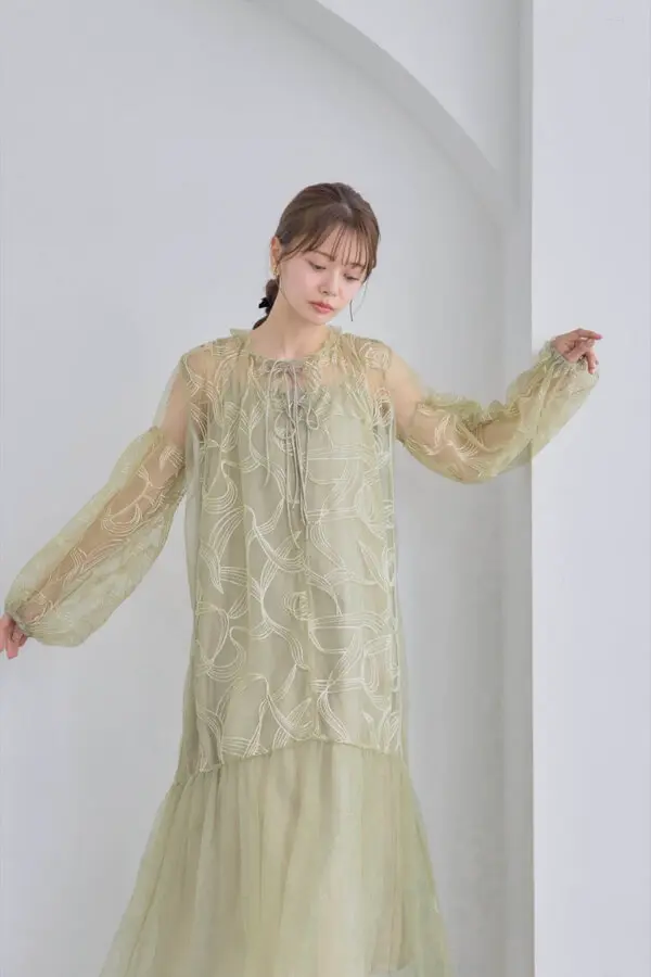 グリーン(緑)のレンタルドレス｜結婚式パーティーのレンタル