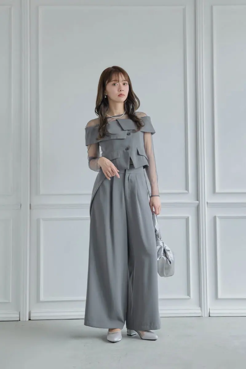 グレーのMulti wayトップスセットパンツドレス | LE' RURE | M