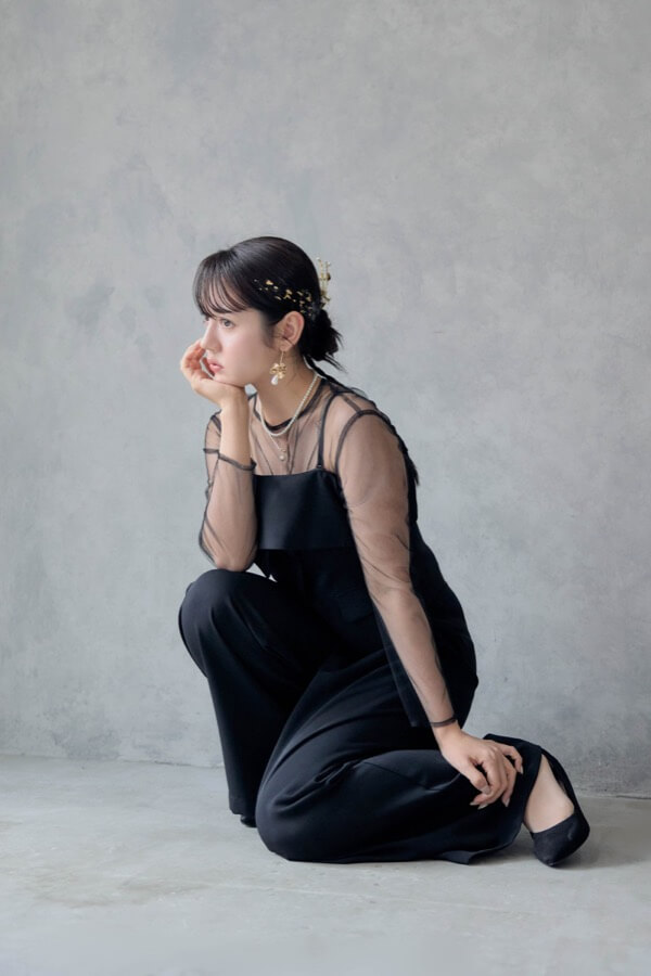 ブラックのMulti wayトップスセットパンツドレス | LE' RURE | M | A-3023