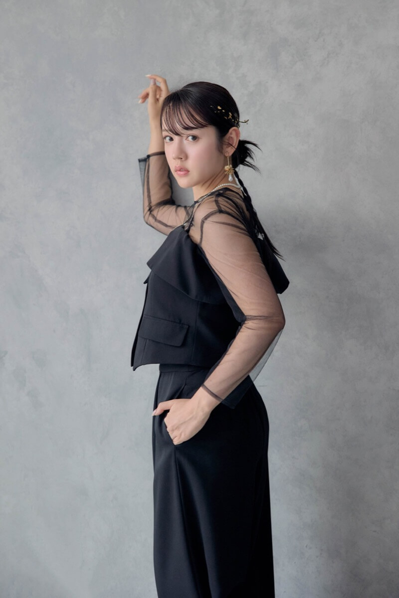 ブラックのMulti wayトップスセットパンツドレスの商品画像10