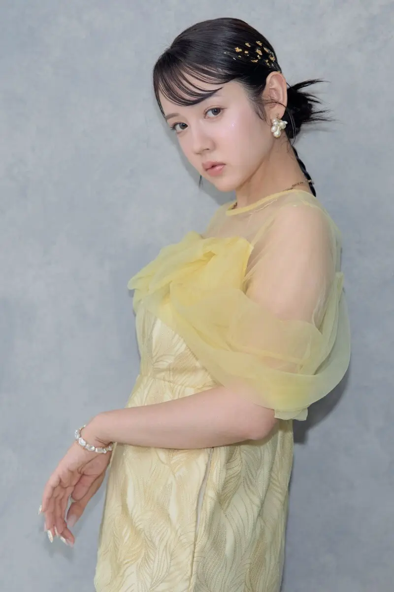 イエローのトルナードペンシルドレス | et.UNiVER | M | 結婚式