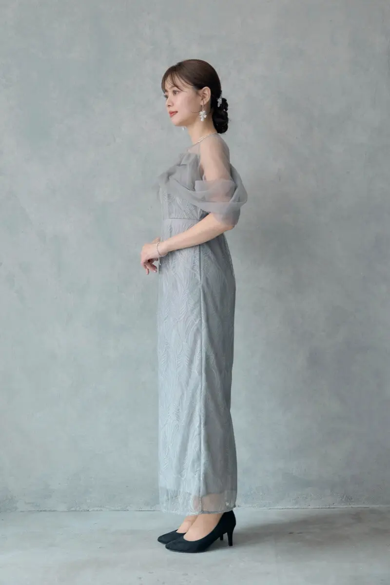 et.UNiVER Tornade pencil dress グレー et.UNiVER ドレス Tornade pencil dress : ZOZOTOWN Yahoo!店 - 通販