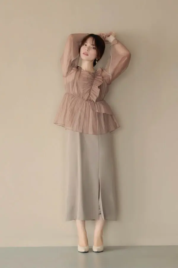 ブラウンのドレスレンタル｜結婚式パーティーのドレスレンタルは