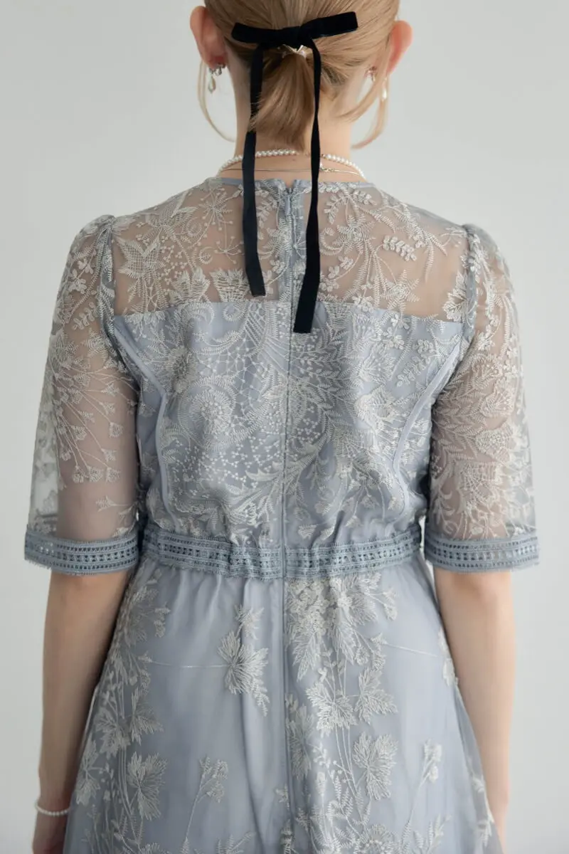 ブルーのラダーレースドレス | Dorry doll | M | 結婚式パーティーの