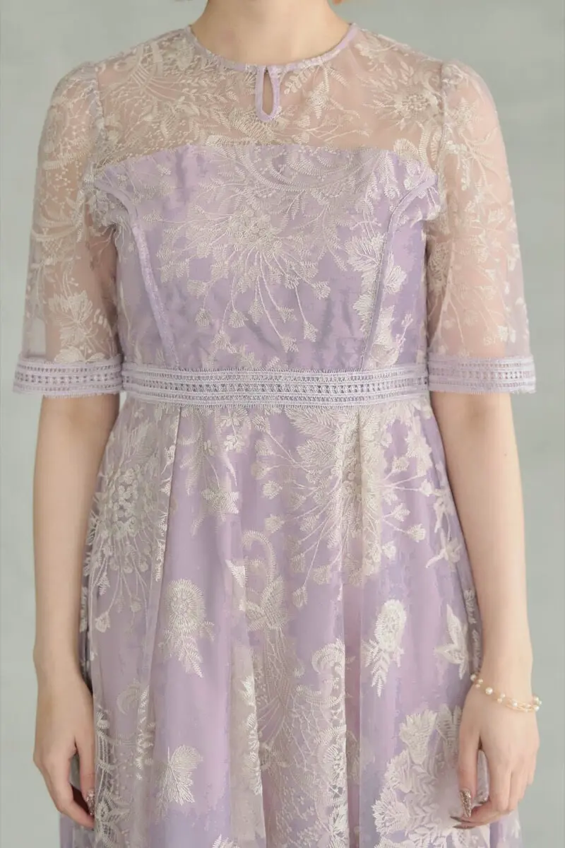 ピンクのラダーレースドレス | Dorry doll | M | 結婚式パーティーの