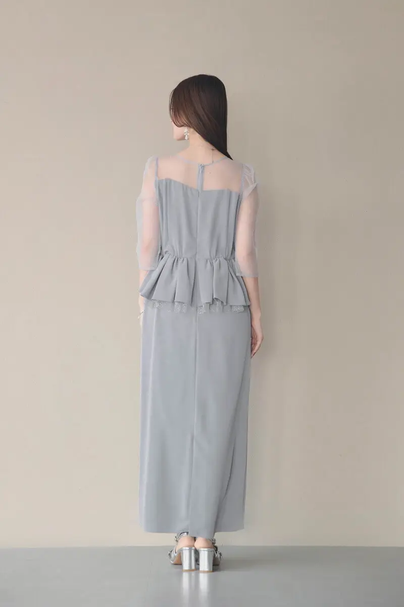 レディース ARMANI COLLEZIONI ペプラムドレス 40