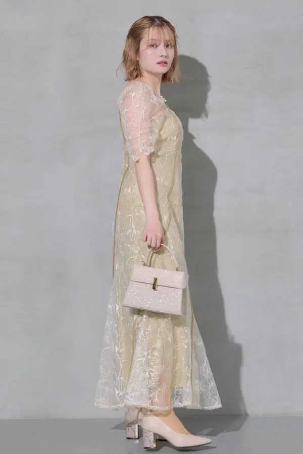イエロー(黄)のドレスレンタル｜結婚式パーティーのドレスレンタルは